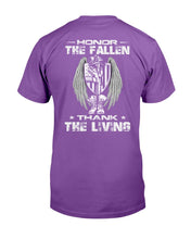 Load image into Gallery viewer, Honor The Fallen Thank The Living T-Shirt
