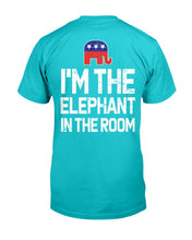 Load image into Gallery viewer, I'm The Elephant In The Room Republican T-Shirt
