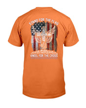 Load image into Gallery viewer, Stand For The Flag Kneel For The Cross T-Shirt
