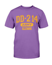 Load image into Gallery viewer, DD-214 Army Alumni, US Army Veterans T-Shirt
