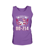 Load image into Gallery viewer, Never Underestimate An Old Man Who Has A DD-214 Tank

