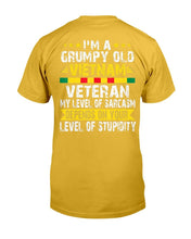 Load image into Gallery viewer, I Am A Grumpy Old Vietnam Veteran T-Shirt

