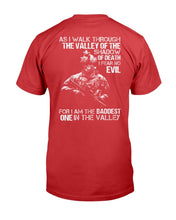 Load image into Gallery viewer, As I Walk Through The Valley Of The Shadow Of Death I Fear No Evil ATM-USVET57 T-Shirt
