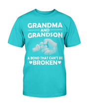 Load image into Gallery viewer, Grandma And Grandson A Bond That Can't Be Broken T-Shirt
