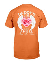 Load image into Gallery viewer, Daddy's Girl I Used To Be His Angel Now He's Mine T-Shirt
