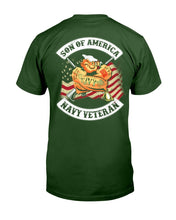 Load image into Gallery viewer, Sons Of America Navy Veteran T-Shirt
