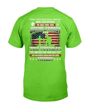 Load image into Gallery viewer, God Jesus Christ Die For Your Soul Veterans For Your Freedom T-Shirt
