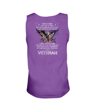 Load image into Gallery viewer, I Am A Man I Am Not A Hero I Am A Veteran Tank
