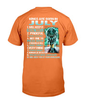 Load image into Gallery viewer, Kings Are Born In July Will Keep It Real 100% T-Shirt
