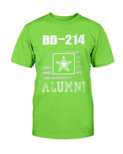 Load image into Gallery viewer, DD-214 ALUMNI U.S Army, Gift For Army Veteran T-Shirt
