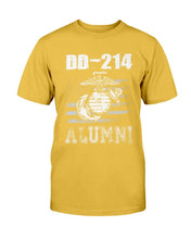Load image into Gallery viewer, DD-214 ALUMNI U.S Marine T-Shirt
