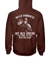 Load image into Gallery viewer, Marines Shirt Hello Darkness My Old Friend I've Come To Talk With You Again Hoodies
