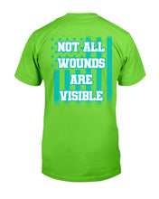Load image into Gallery viewer, PTSD Awareness Shirt Not All Wounds Are Visible T-Shirt
