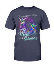 Load image into Gallery viewer, My Greatest Blessing Calls Me Mom And Grandma T-Shirt
