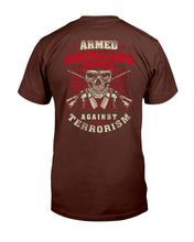 Load image into Gallery viewer, Armed Americans United Against Terrorism T-Shirt
