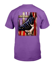 Load image into Gallery viewer, America Shirt Behind The flag T-Shirt
