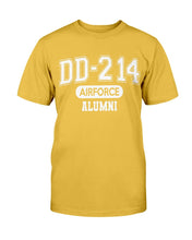 Load image into Gallery viewer, DD-214 Air Force Alumni, USAF Veterans T-Shirt

