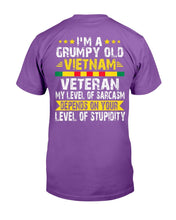 Load image into Gallery viewer, I Am A Grumpy Old Vietnam Veteran T-Shirt
