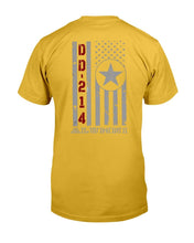 Load image into Gallery viewer, DD-214 Alumni Shirt Vintage American Flag Veteran T-Shirt
