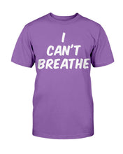 Load image into Gallery viewer, Black Lives Matter Shirt I Can't Breathe T-Shirt
