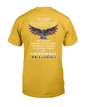 Load image into Gallery viewer, I Was A Warrior I Am No Hero T-Shirt
