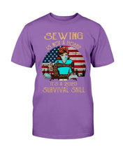 Load image into Gallery viewer, Sewing Is Not A Hobby It's A 2020 Survival Skill T-Shirt
