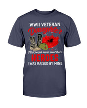 Load image into Gallery viewer, I Am A Veteran - WWII Veteran Daughter T-Shirt
