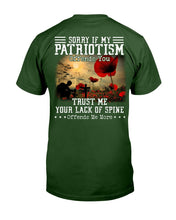 Load image into Gallery viewer, Sorry If My Patriotism Offends You T-Shirt
