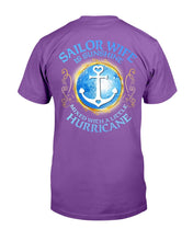 Load image into Gallery viewer, Sailor Wife Is Sunshine Mixed With A Little Hurricane T-Shirt
