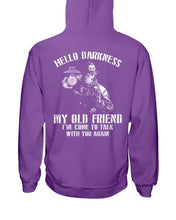 Load image into Gallery viewer, Marines Shirt Hello Darkness My Old Friend I've Come To Talk With You Again Hoodies
