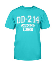 Load image into Gallery viewer, DD-214 Air Force Alumni, USAF Veterans T-Shirt
