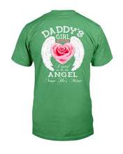 Load image into Gallery viewer, Daddy's Girl I Used To Be His Angel Now He's Mine T-Shirt
