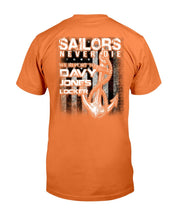 Load image into Gallery viewer, Sailors Never Die We Report To Davy Jones Locker T-Shirt
