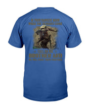 Load image into Gallery viewer, In Your Darkest Hour When The Demons Come Call On Me Brother T-Shirt
