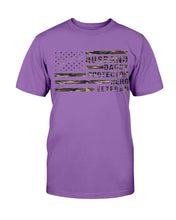 Load image into Gallery viewer, Veteran Husband Daddy Protector Hero T-Shirt
