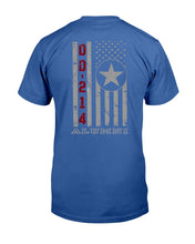 Load image into Gallery viewer, DD-214 Alumni Shirt Vintage American Flag Veteran T-Shirt
