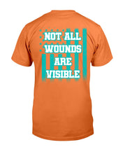 Load image into Gallery viewer, PTSD Awareness Shirt Not All Wounds Are Visible T-Shirt
