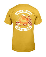 Load image into Gallery viewer, Sons Of America Navy Veteran T-Shirt

