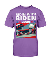 Load image into Gallery viewer, Ridin With Biden Shirt, Vote Joe Biden Flag T-Shirt
