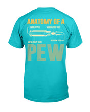 Load image into Gallery viewer, Anatomy Of A Pew T-Shirt
