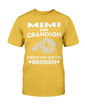 Load image into Gallery viewer, Mimi And Grandson A Bond That Can't Be Broken T-Shirt
