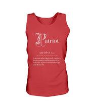 Load image into Gallery viewer, Patriot A Person Who Vigorously Supports Their Country Tank
