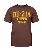 Load image into Gallery viewer, DD-214 US Navy Alumni, Gift For Navy Veterans T-Shirt
