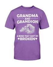 Load image into Gallery viewer, Grandma And Grandson A Bond That Can't Be Broken T-Shirt
