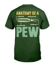 Load image into Gallery viewer, Anatomy Of A Pew T-Shirt
