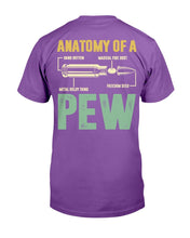Load image into Gallery viewer, Anatomy Of A Pew T-Shirt
