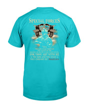 Load image into Gallery viewer, Special Forces Yea, Though I Walk Through The Valley Of The Shadow Of Death T-Shirt
