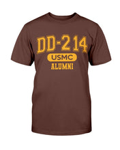 Load image into Gallery viewer, DD-214 Marine Corps Alumni, USMC Veterans  T-Shirt
