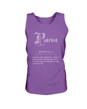 Load image into Gallery viewer, Patriot A Person Who Vigorously Supports Their Country Tank

