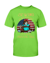 Load image into Gallery viewer, Sewing Is Not A Hobby It's A 2020 Survival Skill T-Shirt
